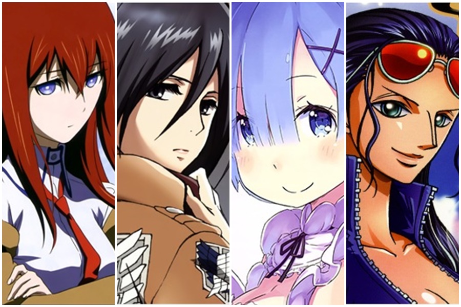 As 100 personagens femininas mais populares dos Animes – As Super Listas